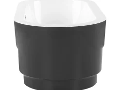 Vasca da bagno freestanding EMPRESA 170 x 80 cm Nero