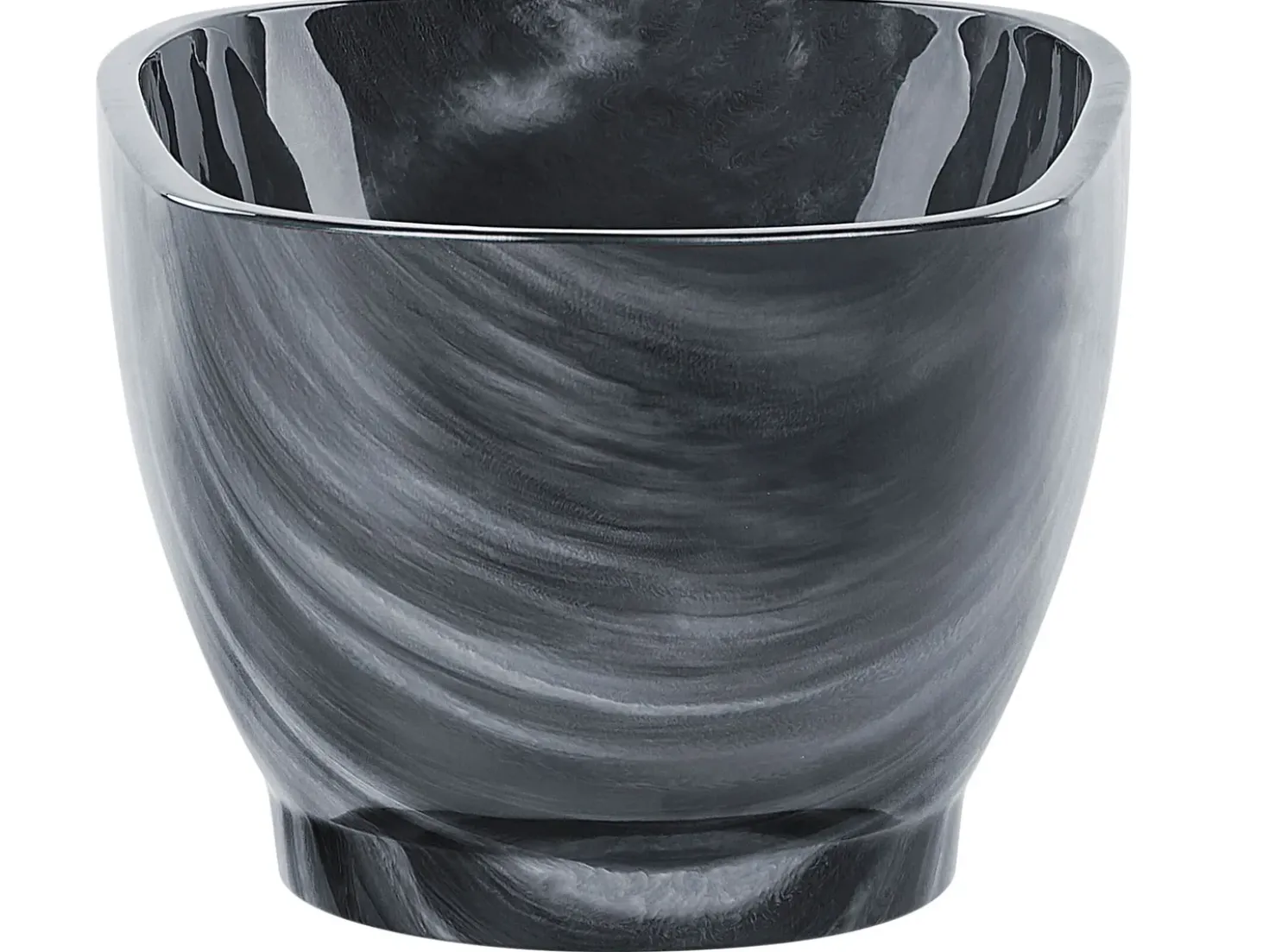 Vasca da bagno freestanding RIOJA 170 x 80 cm Marmo nero