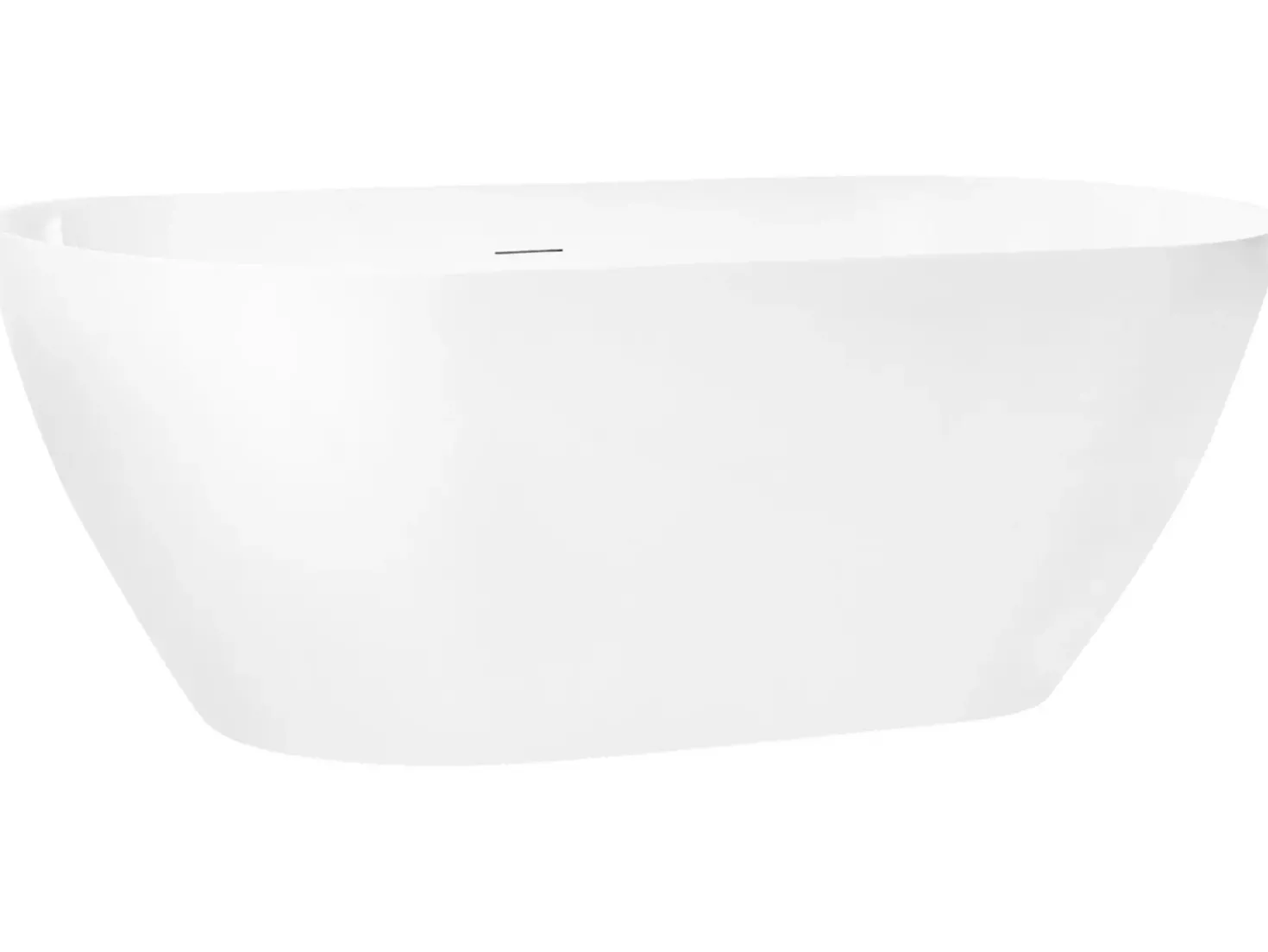 Vasca da bagno freestanding CEDROS 170 x 75 cm Bianco