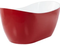 Vasca da bagno freestanding ANTIGUA 160 x 76 cm Rosso