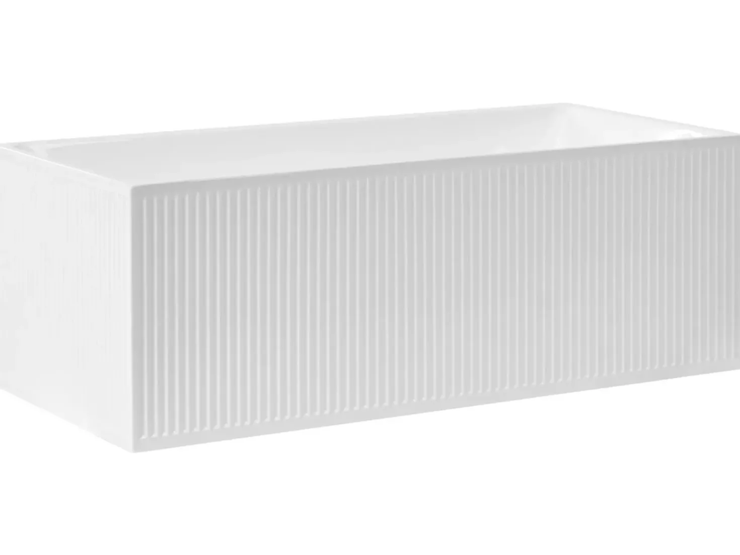 Vasca da bagno freestanding SERENA 170 x 80 cm Bianco