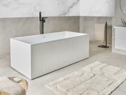 Vasca da bagno freestanding SERENA 170 x 80 cm Bianco