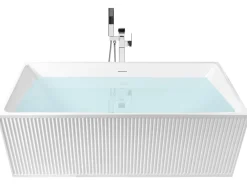 Vasca da bagno freestanding SERENA 170 x 80 cm Bianco