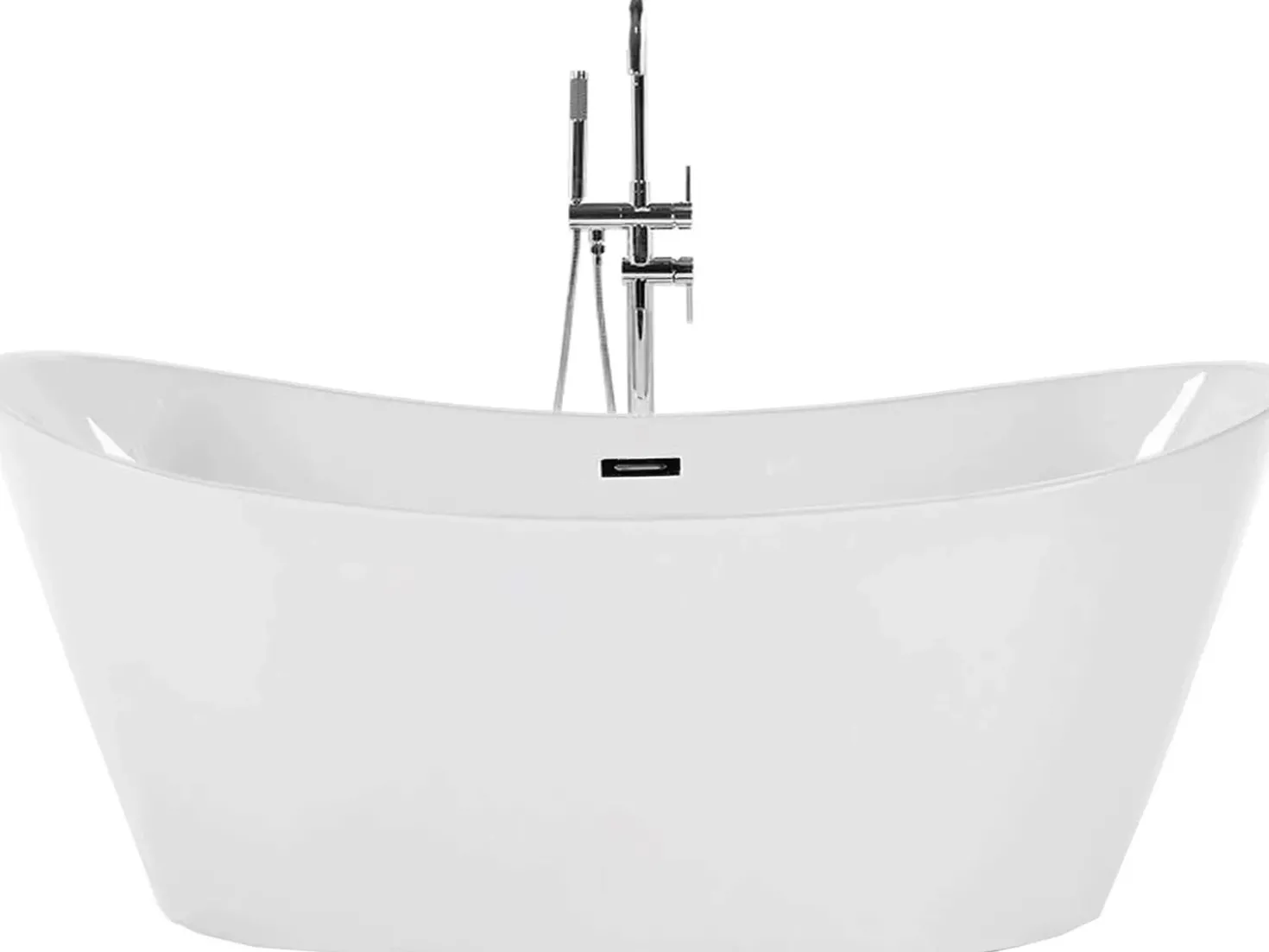 Vasca da bagno freestanding ANTIGUA 180 x 78 cm Bianco