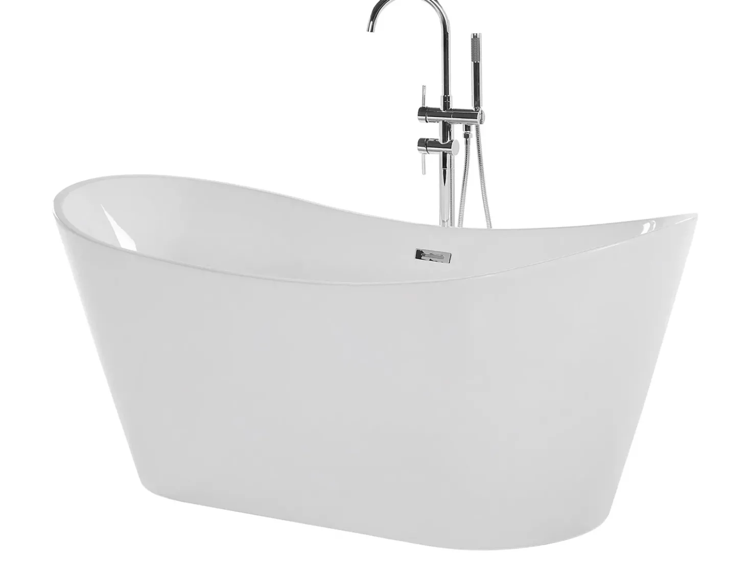 Vasca da bagno freestanding ANTIGUA 180 x 78 cm Bianco