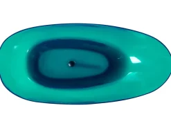 Vasca da bagno freestanding BLANCARENA 170 x 78 cm Foglia di tè