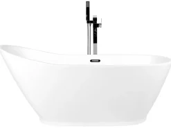 Vasca da bagno freestanding LONDRINA 170 x 75 cm Bianco