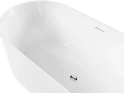 Vasca da bagno freestanding RESTINGA 167 x 81 cm Bianco