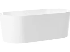 Vasca da bagno freestanding RESTINGA 167 x 81 cm Bianco
