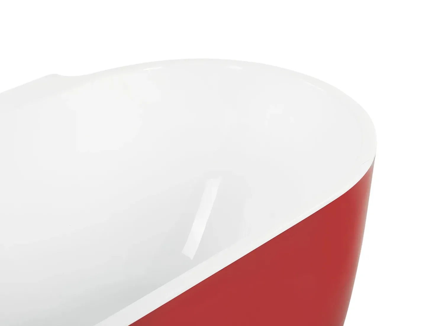 Vasca da bagno freestanding ROTSO 170 x 80 cm Rosso