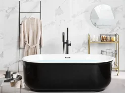 Vasca da bagno freestanding PINEL 170 x 80 cm Nero