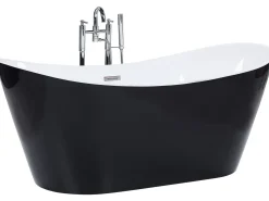 Vasca da bagno freestanding ANTIGUA 180 x 78 cm Nero