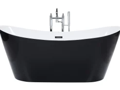 Vasca da bagno freestanding ANTIGUA 180 x 78 cm Nero