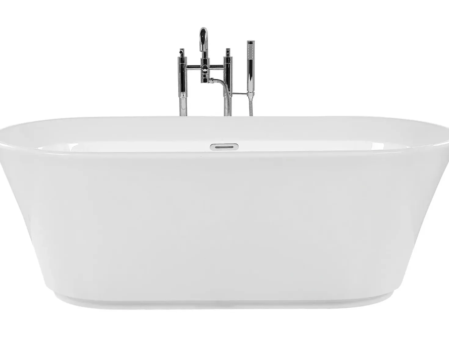 Vasca da bagno freestanding OVALLE 170 x 80 cm Bianco