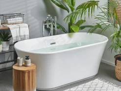 Vasca da bagno freestanding OVALLE 170 x 80 cm Bianco