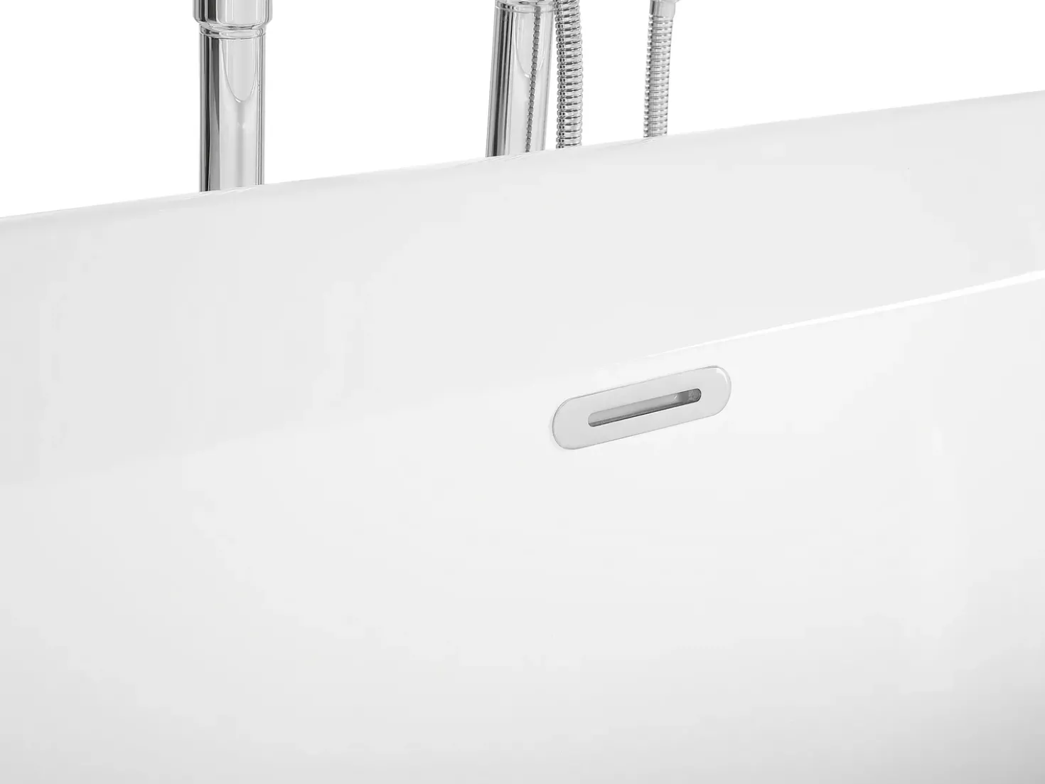 Vasca da bagno freestanding OVALLE 170 x 80 cm Bianco
