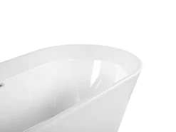 Vasca da bagno freestanding OVALLE 170 x 80 cm Bianco