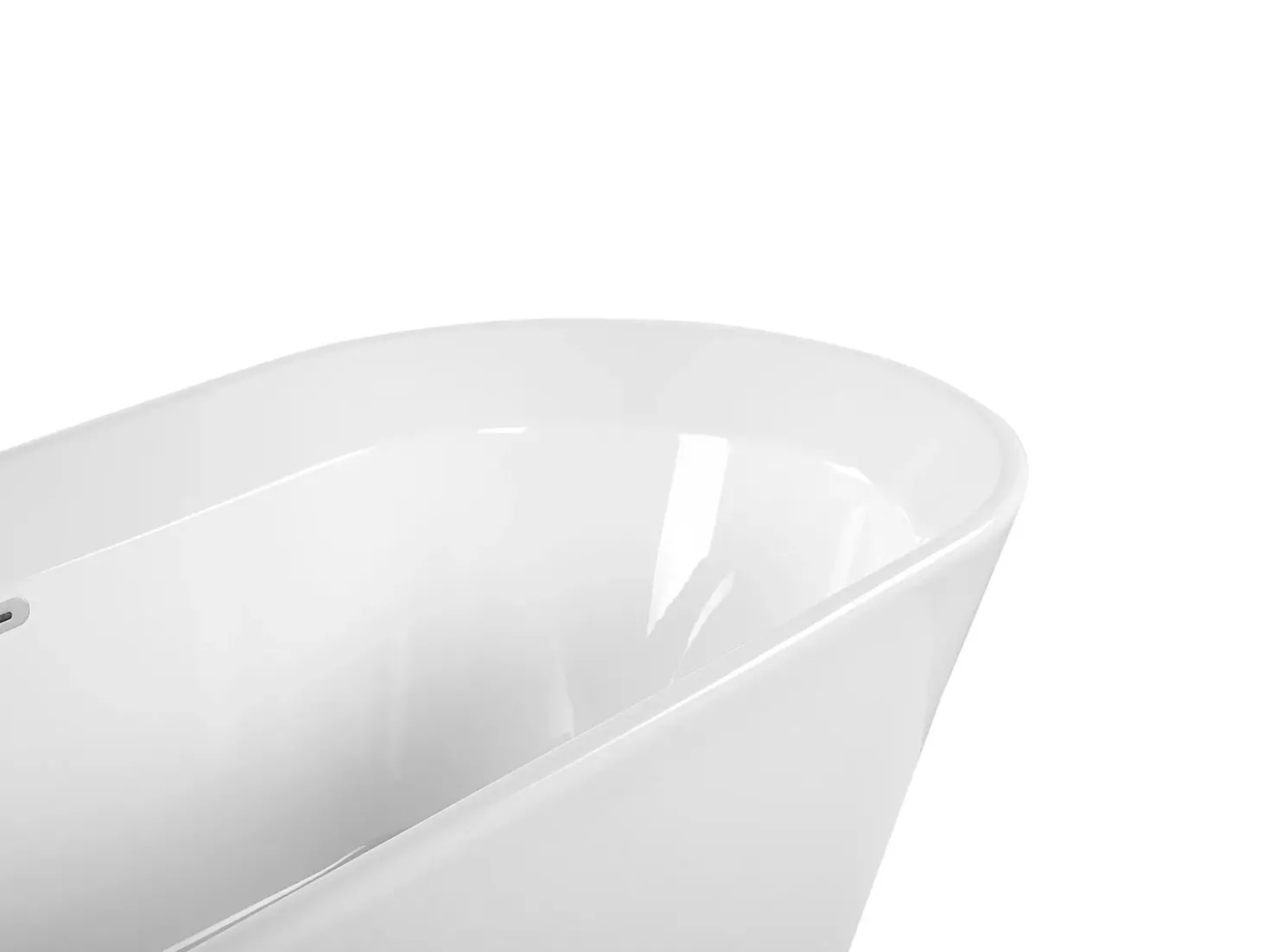 Vasca da bagno freestanding OVALLE 170 x 80 cm Bianco