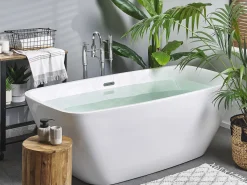 Vasca da bagno freestanding MINGO 170 x 78 cm Bianco