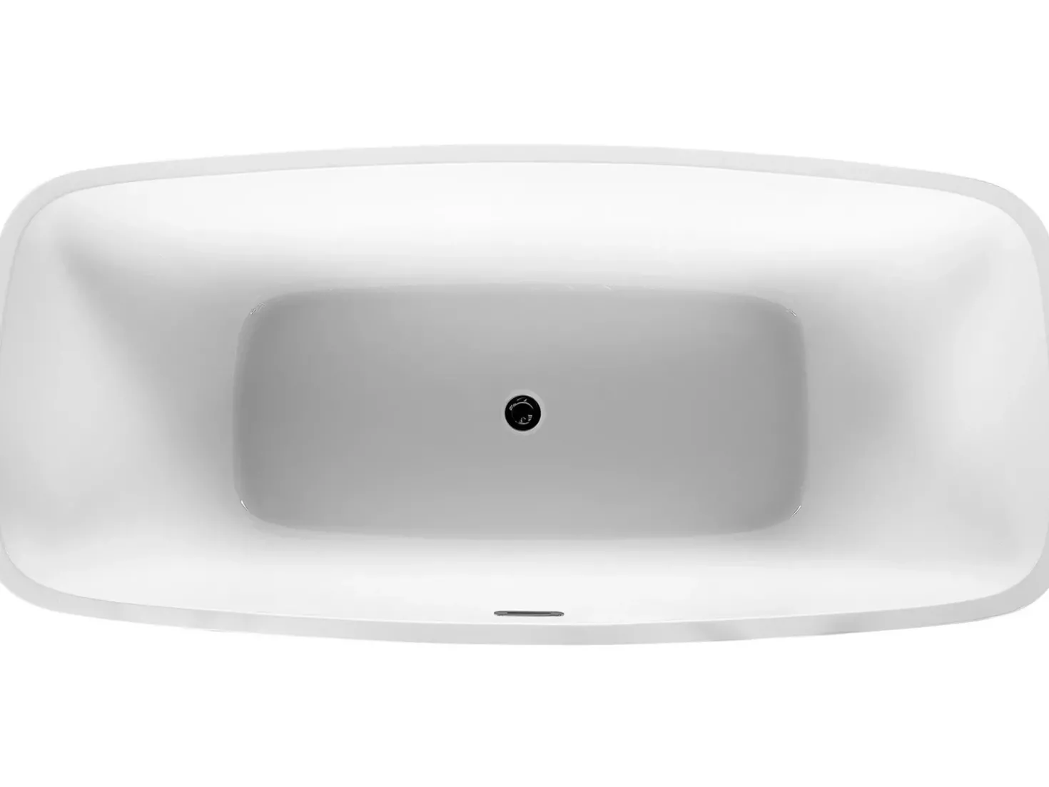 Vasca da bagno freestanding MINGO 170 x 78 cm Bianco