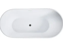 Vasca da bagno freestanding GOCTA 170 x 80 cm Bianco