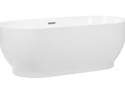 Vasca da bagno freestanding LEVERA 170 x 78 cm Bianco