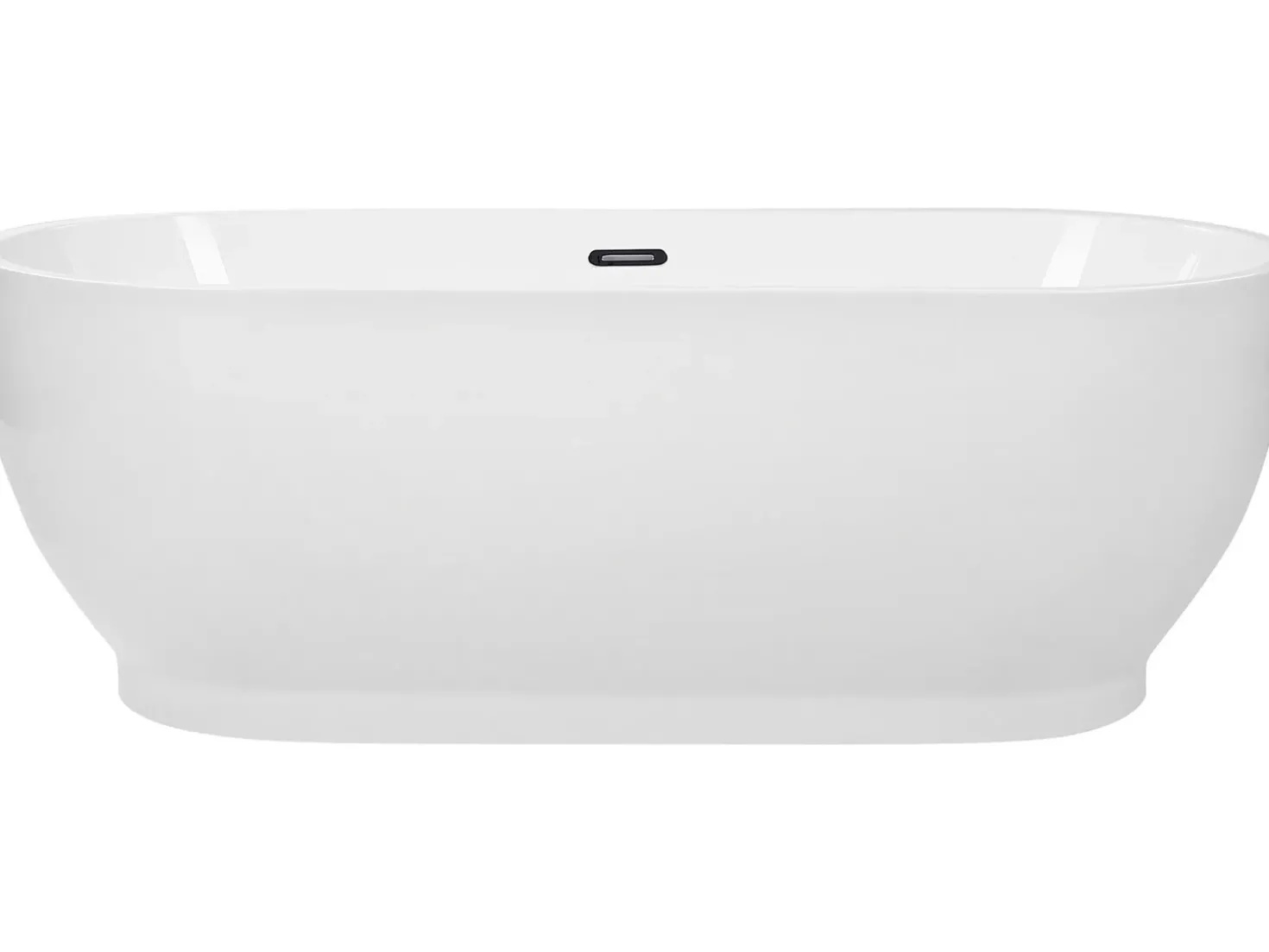 Vasca da bagno freestanding LEVERA 170 x 78 cm Bianco