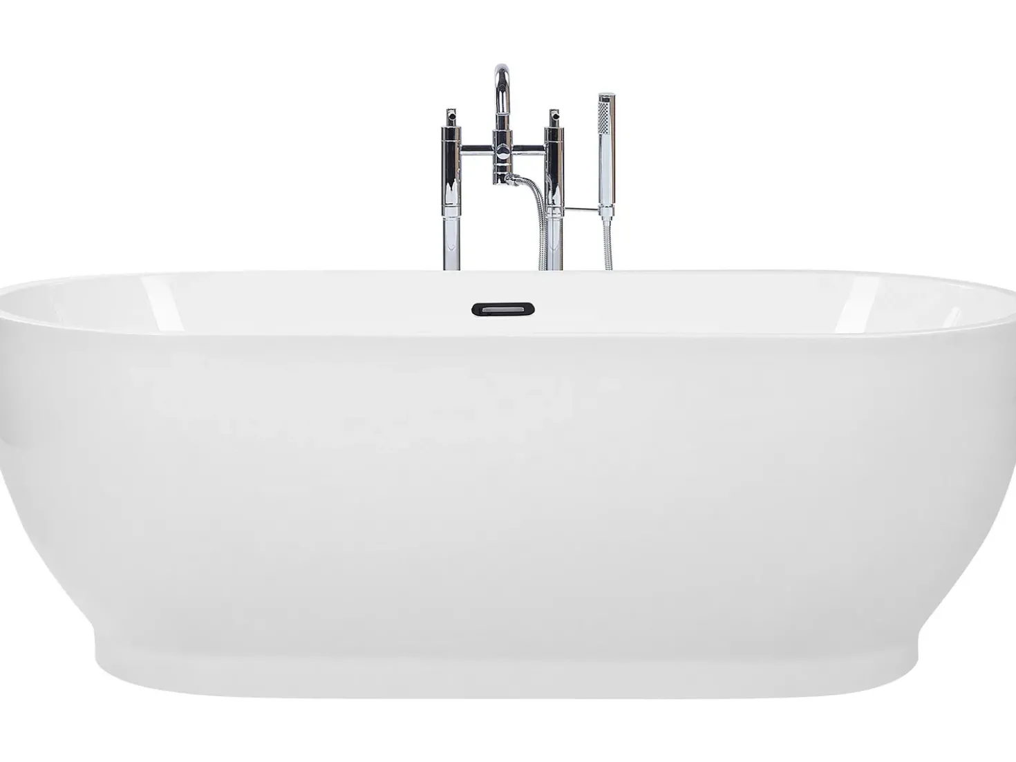 Vasca da bagno freestanding LEVERA 170 x 78 cm Bianco