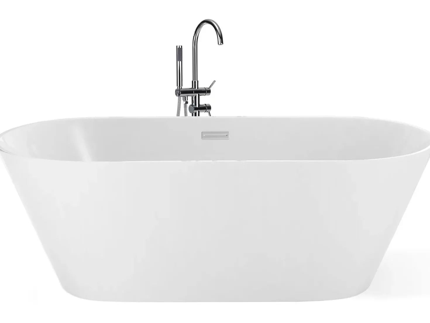 Vasca da bagno freestanding HAVANA 150 x 75 cm Bianco