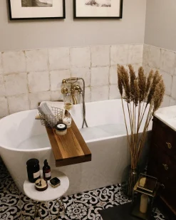 Vasca da bagno freestanding HAVANA 150 x 75 cm Bianco