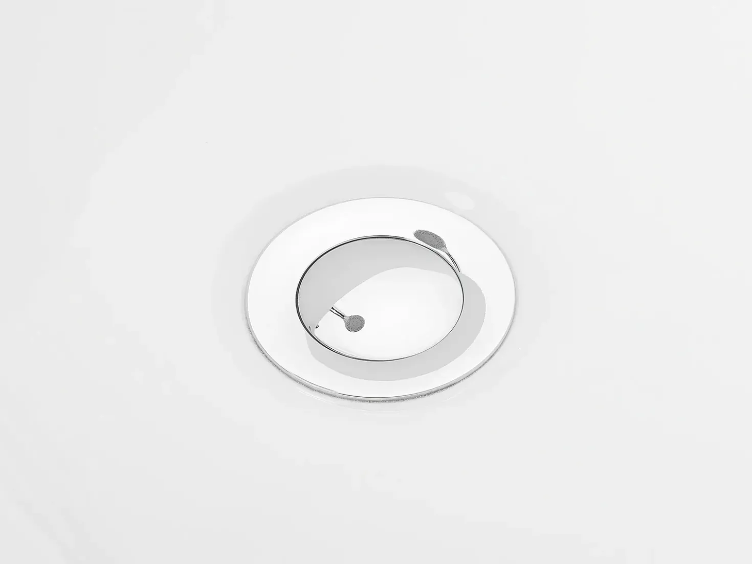 Vasca da bagno freestanding EMPRESA con accessori 170 x 80 cm Bianco