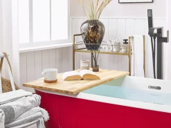 Vasca da bagno freestanding TESORO 170 x 77 cm Rosso