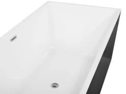 Vasca da bagno freestanding RIOS 170 x 80 cm Nero