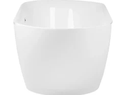 Vasca da bagno freestanding CARRERA 180 x 80 cm Bianco