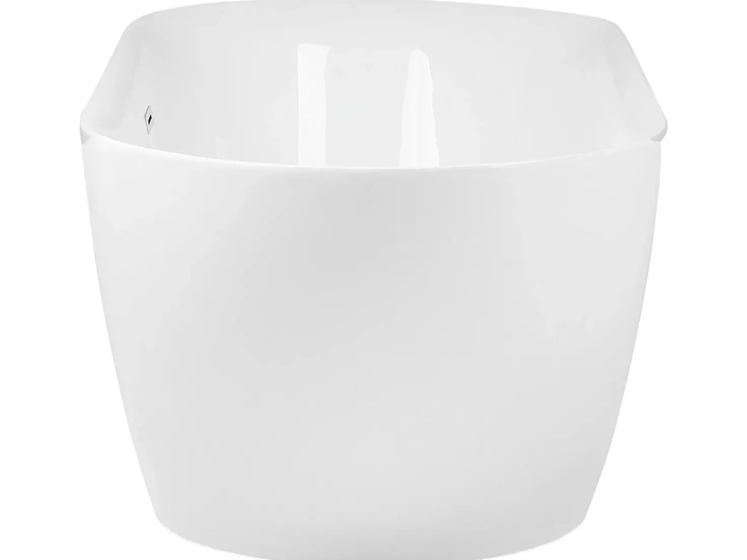 Vasca da bagno freestanding CARRERA 180 x 80 cm Bianco