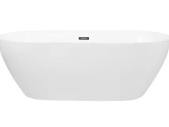 Vasca da bagno freestanding CARRERA 180 x 80 cm Bianco