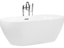 Vasca da bagno freestanding CARRERA 180 x 80 cm Bianco