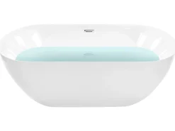 Vasca da bagno freestanding CARRERA 170 x 80 cm Bianco