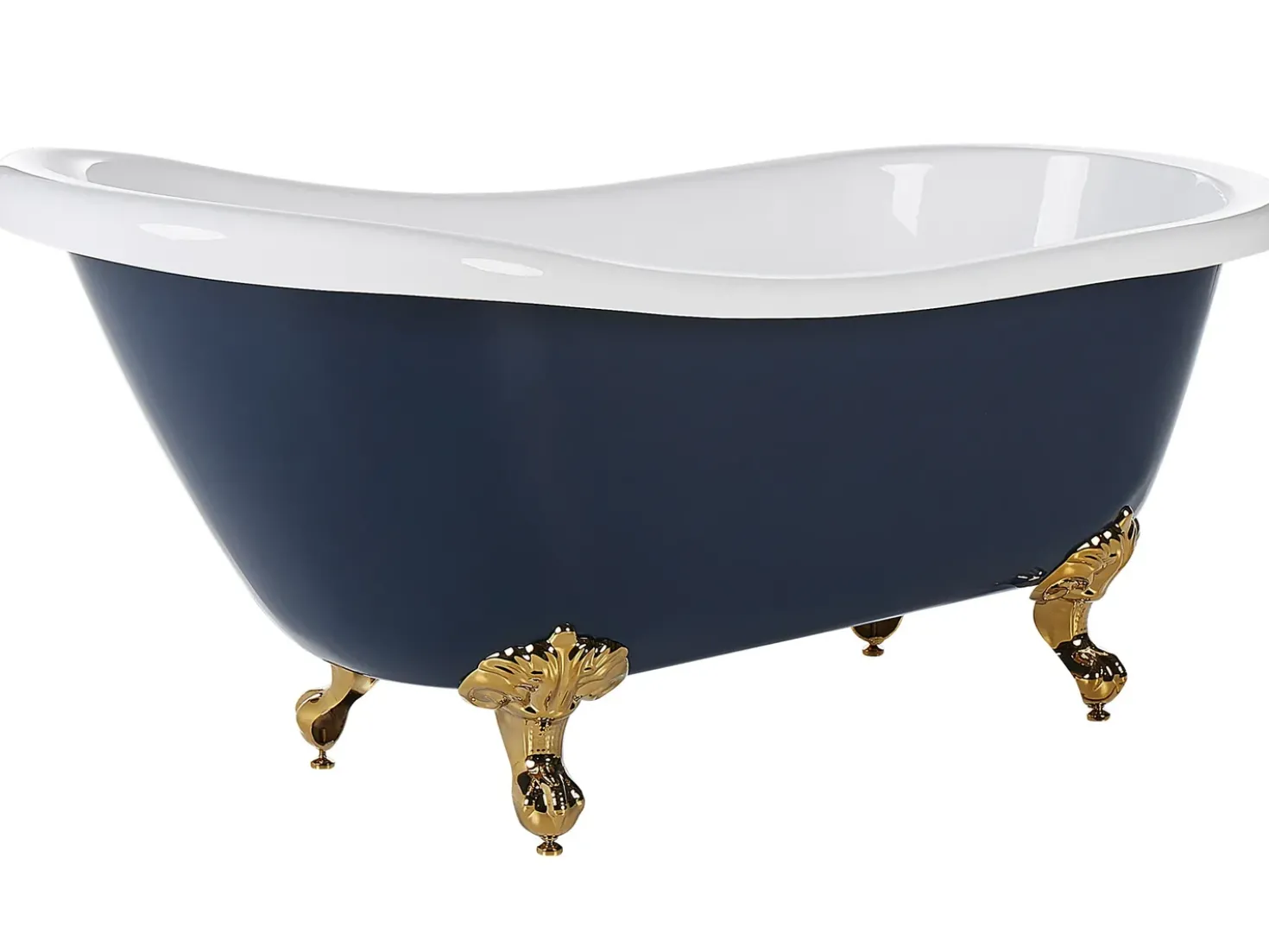 Vasca da bagno freestanding CAYMAN 170 x 76 cm Blu