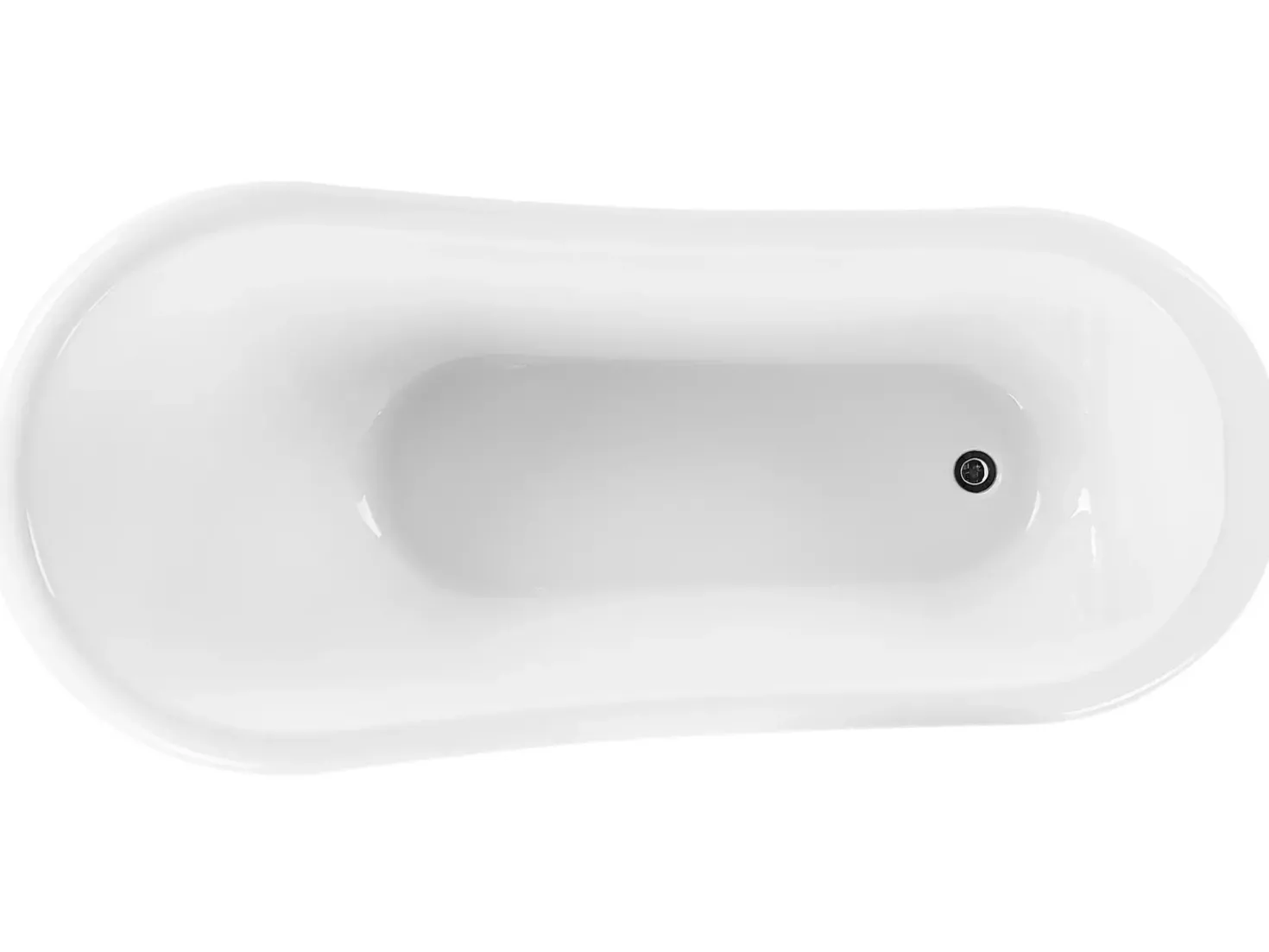 Vasca da bagno freestanding CAYMAN 170 x 76 cm Blu