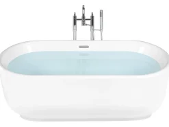 Vasca da bagno freestanding PINEL 170 x 80 cm Bianco
