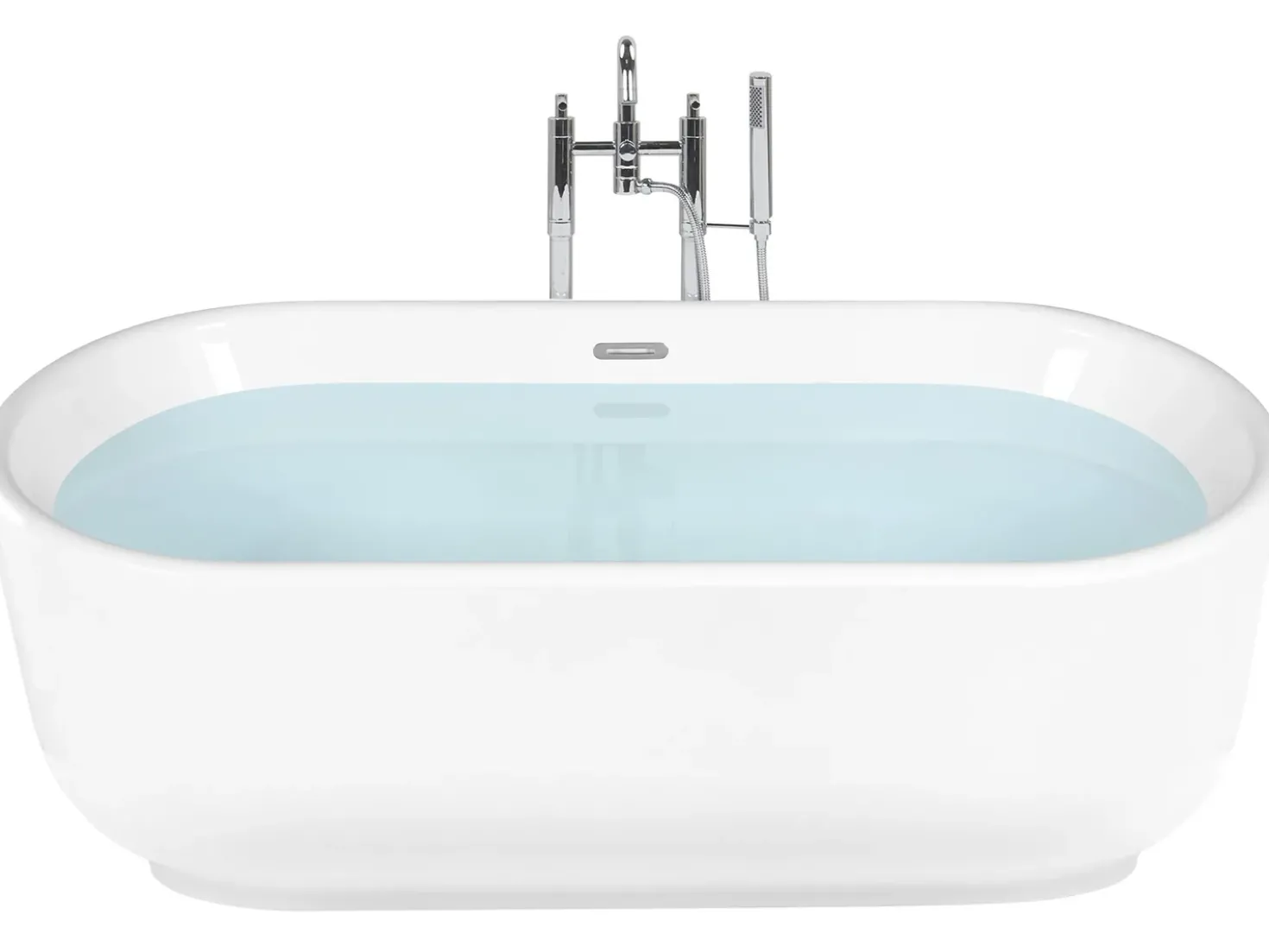Vasca da bagno freestanding PINEL 170 x 80 cm Bianco