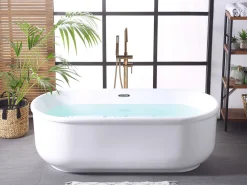 Vasca da bagno freestanding PINEL 170 x 80 cm Bianco