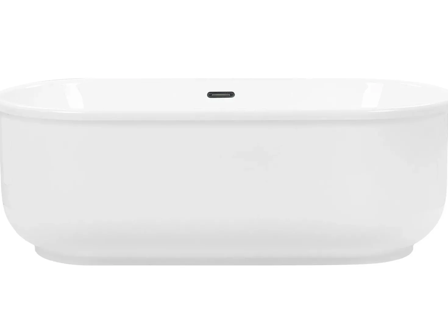 Vasca da bagno freestanding PINEL 170 x 80 cm Bianco