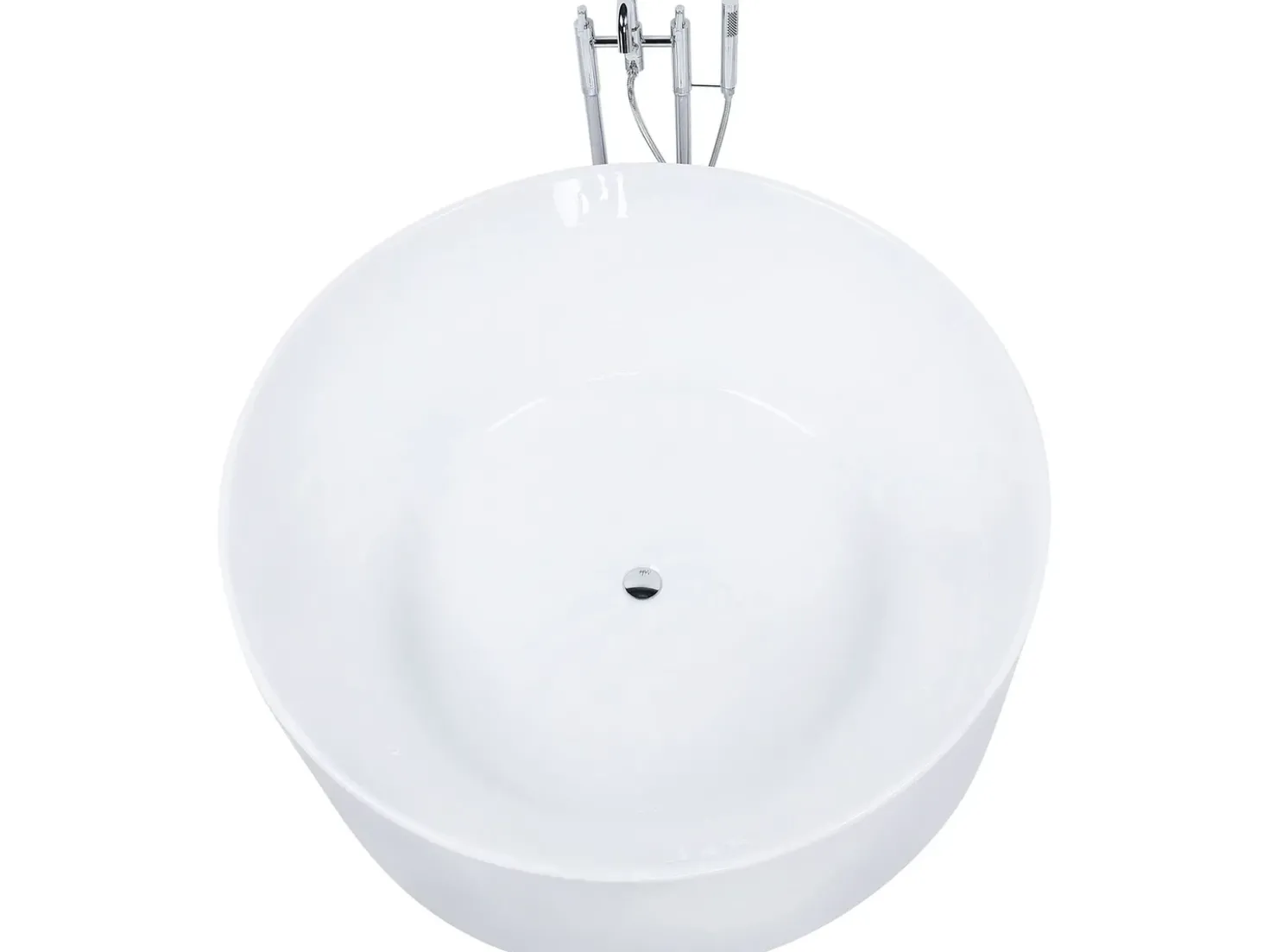 Vasca da bagno freestanding IBIZA 140 x 140 cm Bianco