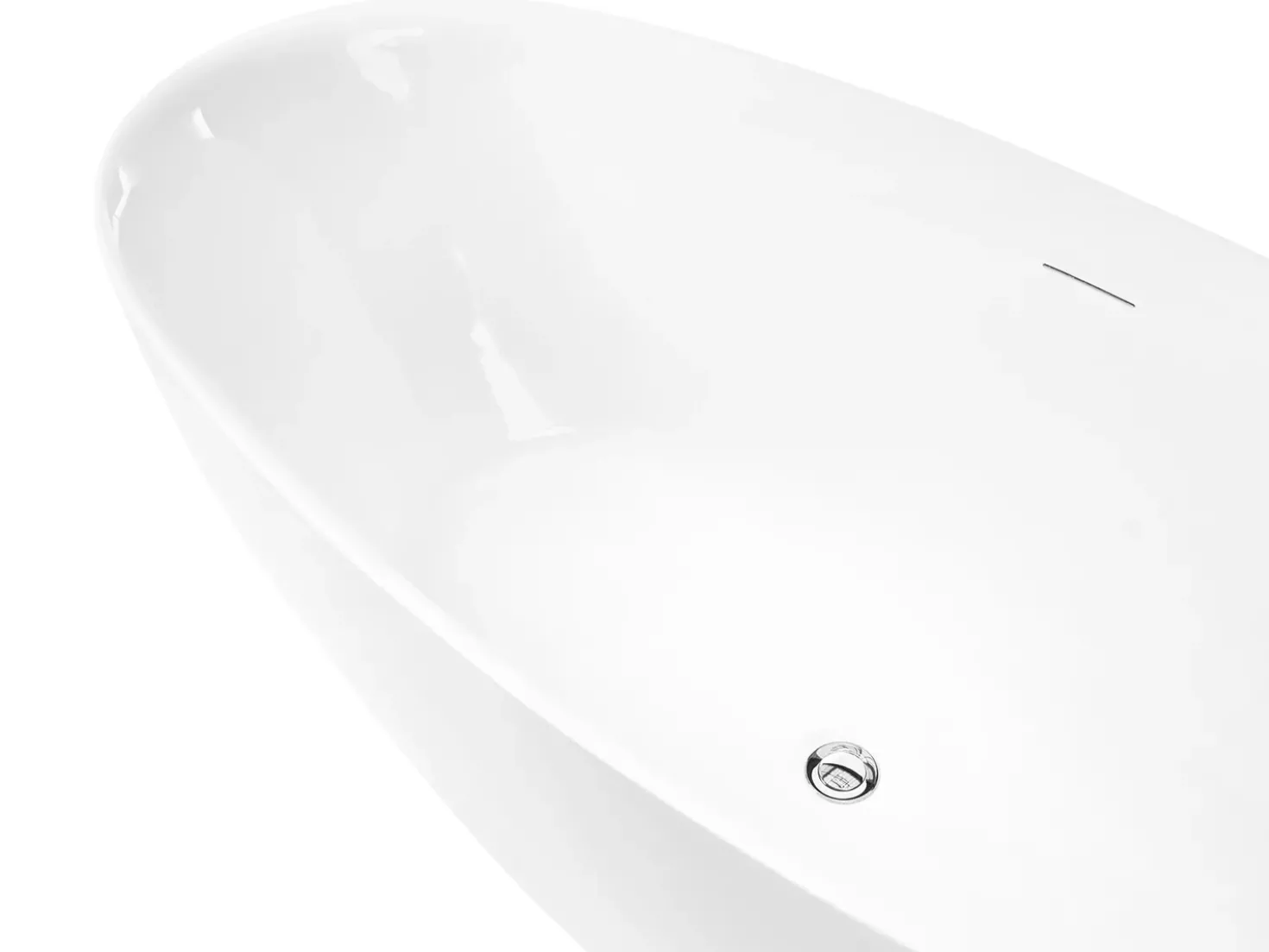 Vasca da bagno freestanding KOLLPA 168 x 81 cm Bianco