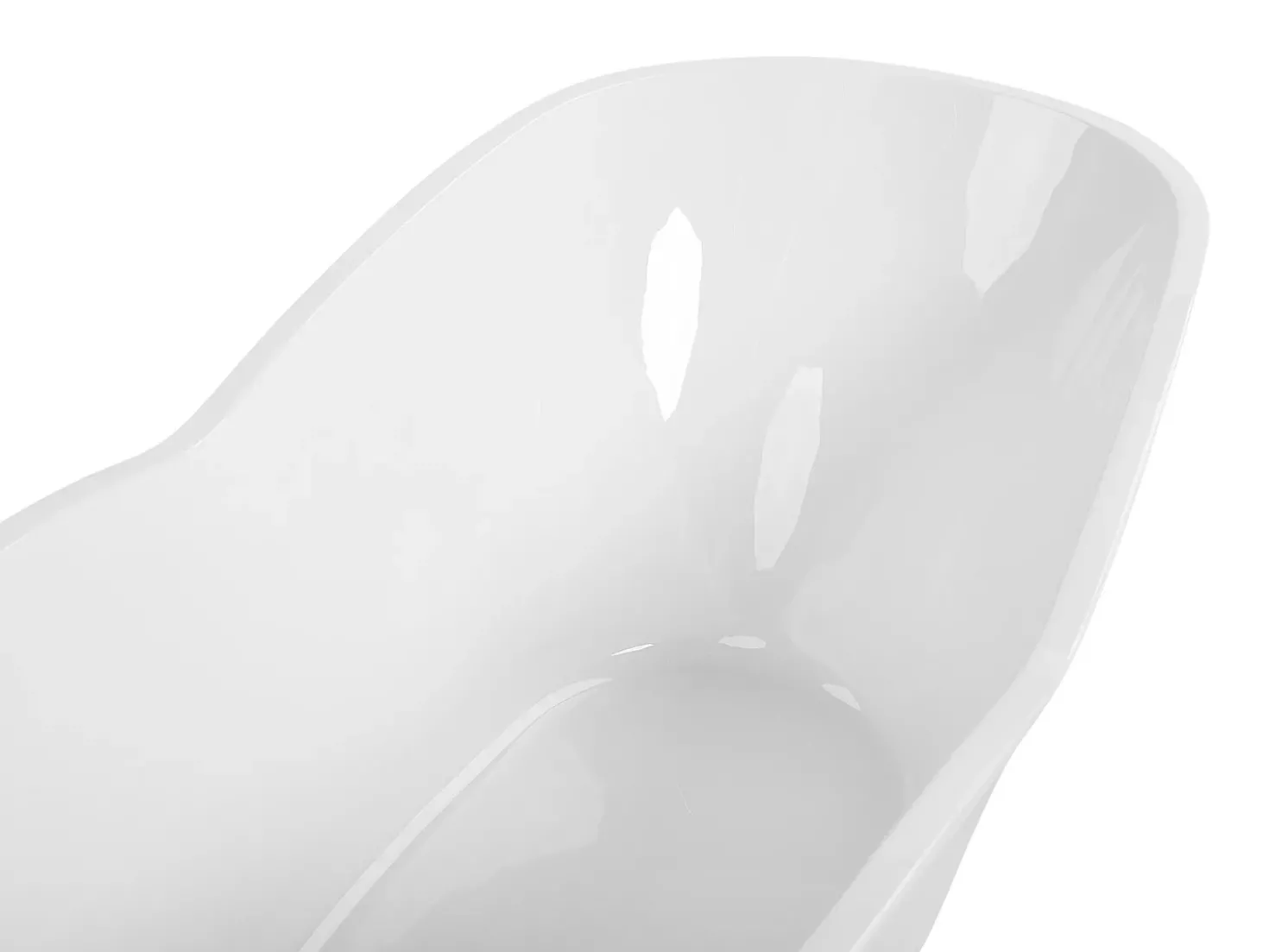 Vasca da bagno freestanding DULCINA 170 x 80 cm Bianco