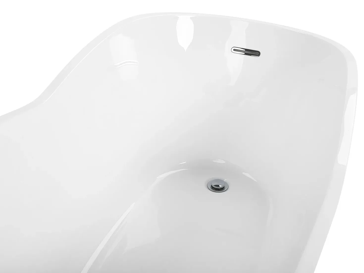 Vasca da bagno freestanding DULCINA 170 x 80 cm Bianco