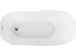 Vasca da bagno freestanding DULCINA 170 x 80 cm Bianco