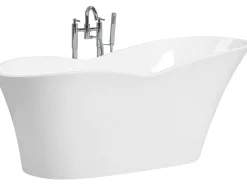 Vasca da bagno freestanding DULCINA 170 x 80 cm Bianco